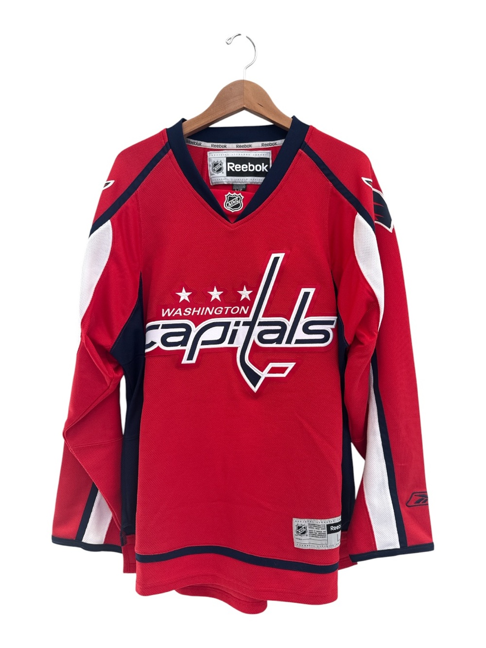Washington Capitals NHL Hockey Reebok Jersey